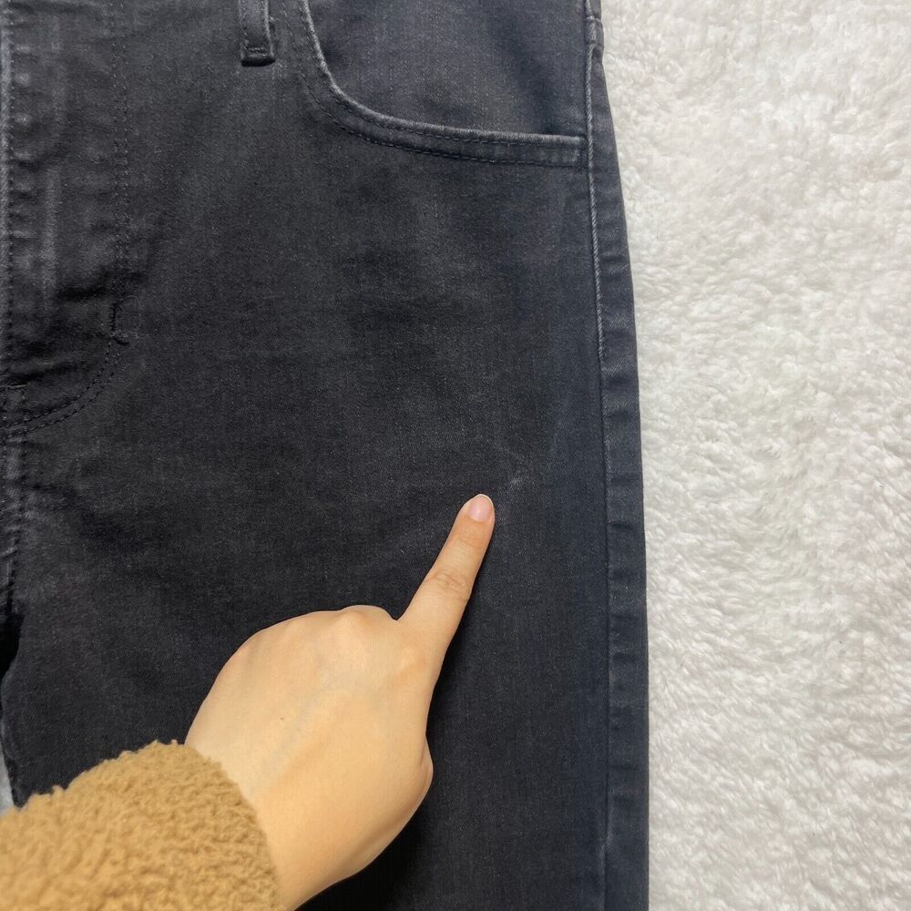 Levi’s Women’s 720 High Rise Super Skinny Jeans 31 Black Stretch Denim Classic - Picture 5 of 12